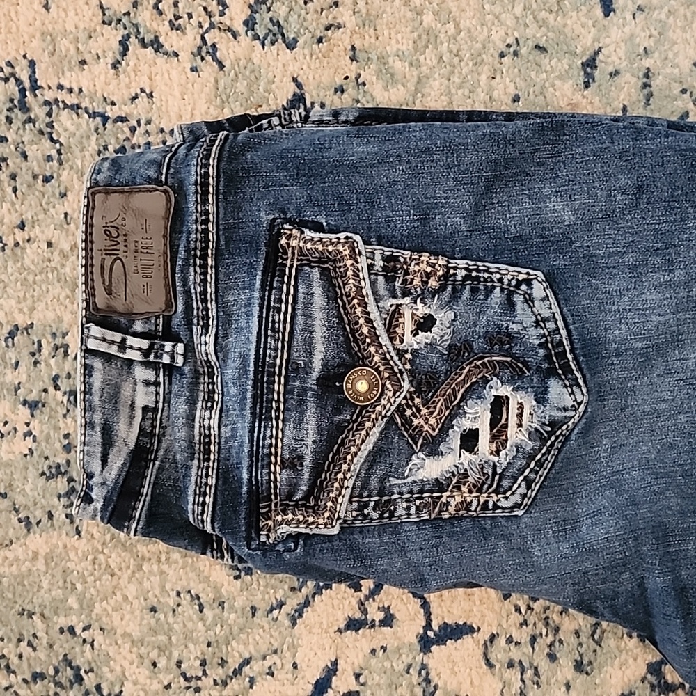 Silver Suki boot jeans